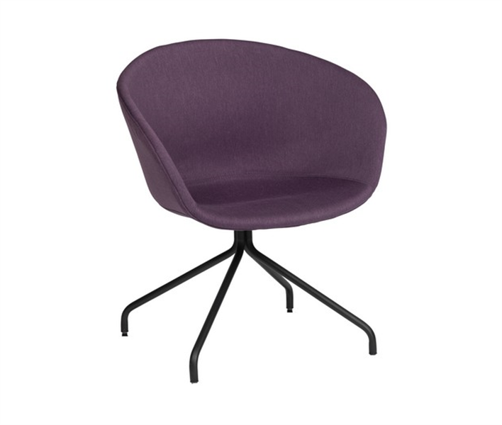 כיסא אירוח רגל מרכזית S- Fenix  - בגוון סגול