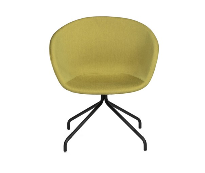 כיסא אירוח רגל מרכזית S-Fenix - בגוון ירוק
